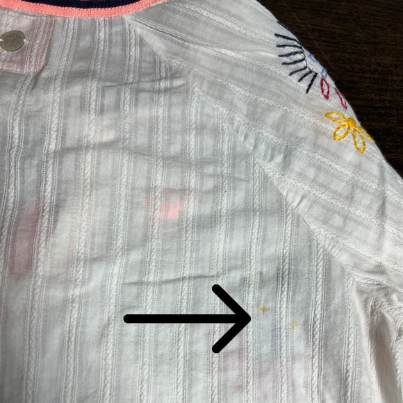 Lieblingsstuck Love Boho Hippie Embroidered White Cotton Blouse Shirt Top S 36 - Picture 4 of 10